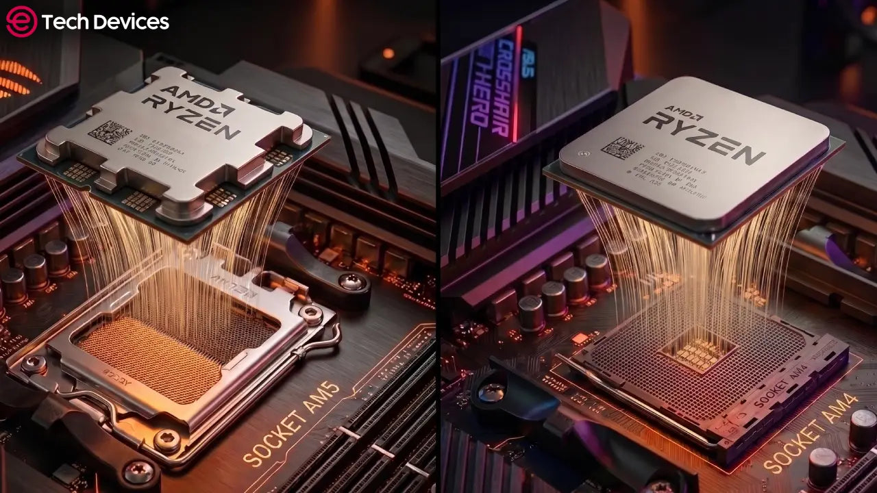 AMD Socket AM4 vs AM5