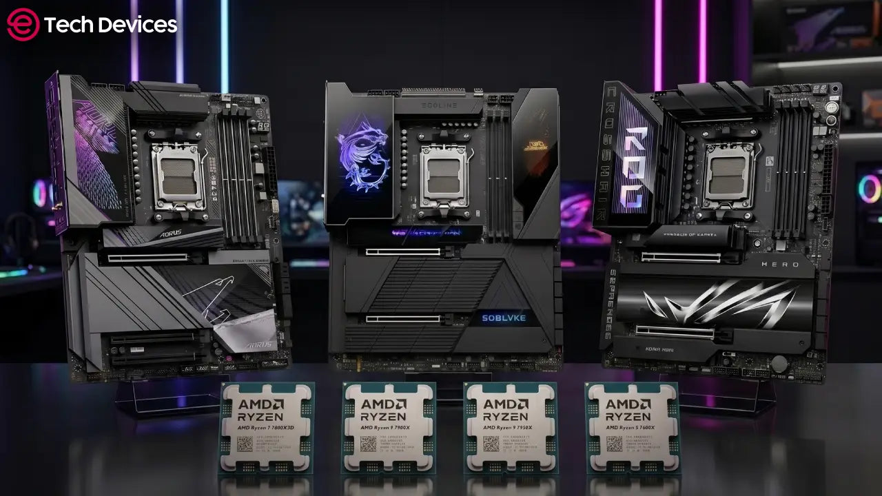 AM5 Socket Best CPUs & Motherboards