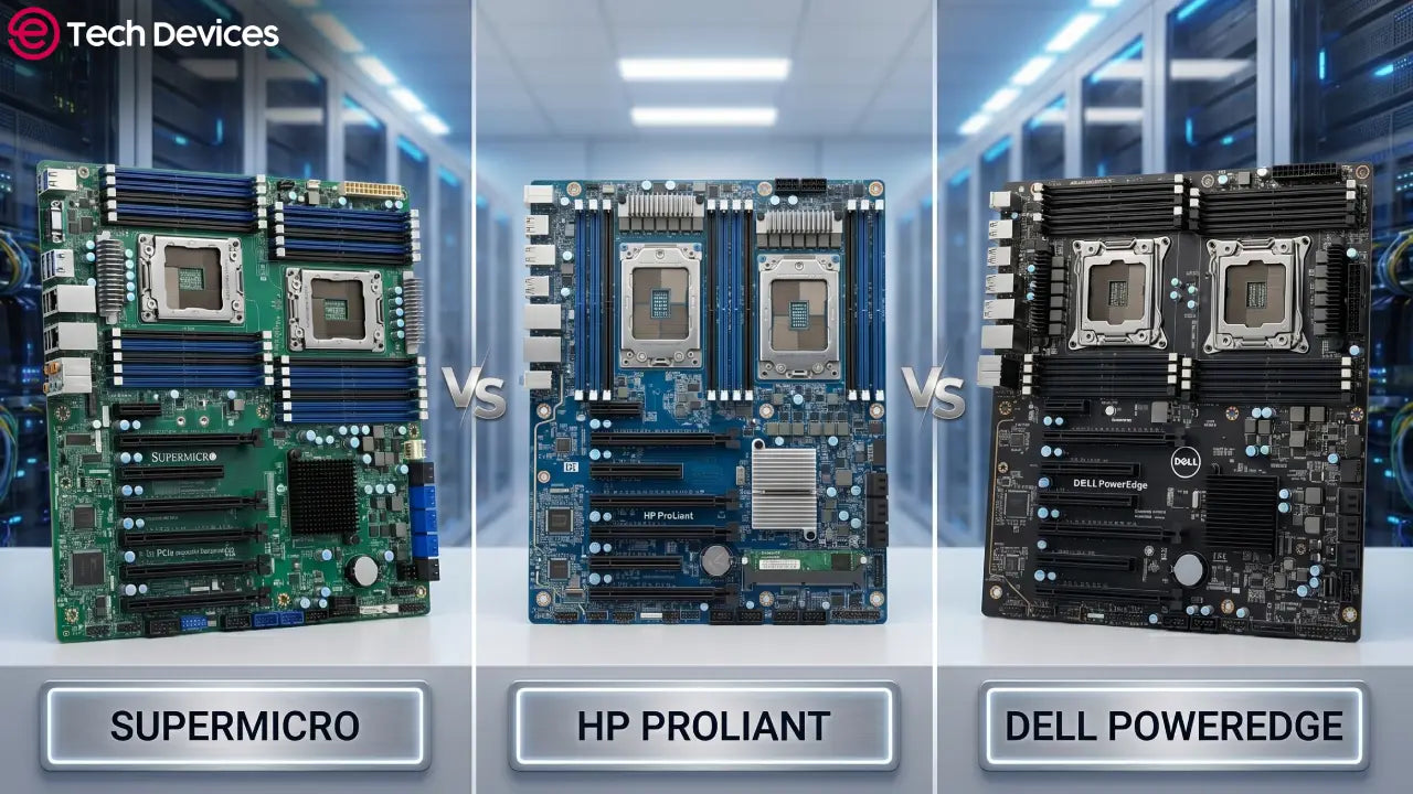 Supermicro vs HP vs Dell Server Motherboards