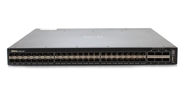 004JJR Dell PowerSwitch S4000 Series S4048-ON 48 x Ports 10GbE SFP+ + 6 x QSFP+ Ports Layer 3 Managed Rack-mountable Ethernet Network Switch