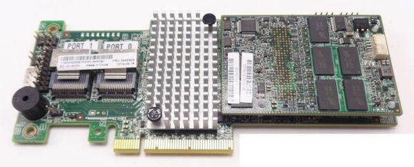 00AE809 IBM ServeRAID M5016 6Gb/s PCI-E 2.0 X8 Two mSAS SFF-8087 Internal Connectors SAS/SATA Controller.