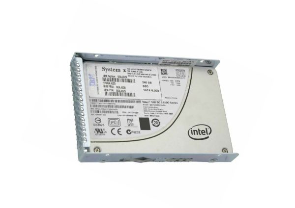 00AJ026 IBM S3500 240GB SATA 6GB/s MLC 2.5-inch Enterprise Value Solid State Drive for IBM System
