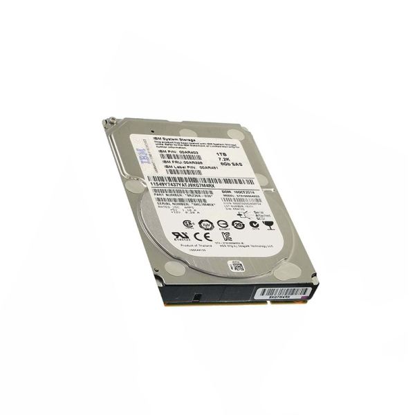 00AR403 IBM 1TB 10000RPM SAS 6Gb/s 2.5-Inch Hard Drive for Storwize V7000 Gen2