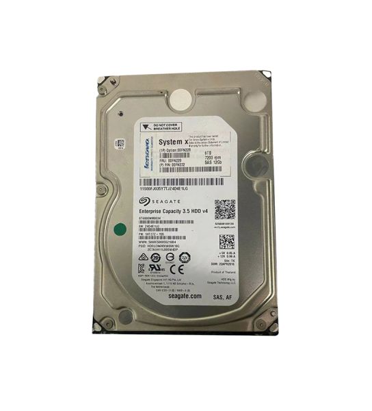 00FN228 IBM 6TB 7200RPM SAS 12Gbps Nearline Hot Swap (512e) 3.5-inch Hard Drive for System x3550 M5