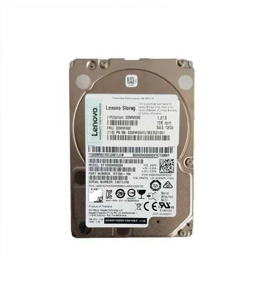 00MM692 IBM 1.2TB 10000RPM SAS 12Gb/s Hot Swappable 2.5-Inch Hard Drive