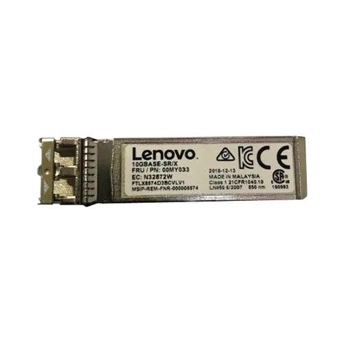 00MY033 Lenovo 10Bb/s 10GBase-SR/SX Dual-Band SFP+ Transceiver Module