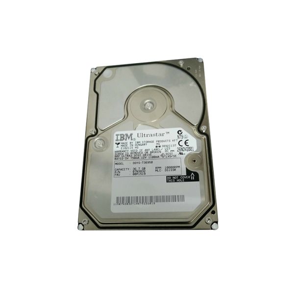 00P1519 IBM 36.4GB 10000RPM Ultra-160 SCSI 3.5-inch Hard Disk Drive