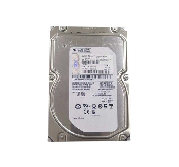 00Y2425 IBM 3TB 7200RPM SAS 6Gb/s Hot-Swappable G3 NL 3.5-inch Hard Drive