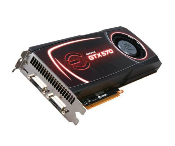 012-P3-1570-RX EVGA Nvidia GeForce GTX 570 1280MB GDDR5 320-Bit PCI Express 2.0 Video Graphics Card