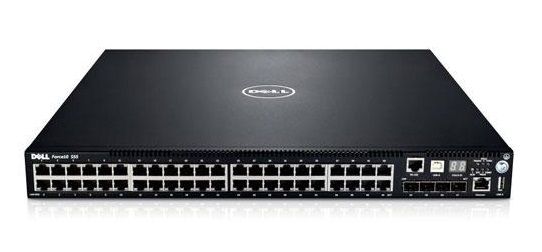 0187R3 Dell Force10 S55 Series S55T-DC 48 x Port 1000Base-T + 4 x SFP Ports Rack-mountable Gigabit Ethernet Network Switch