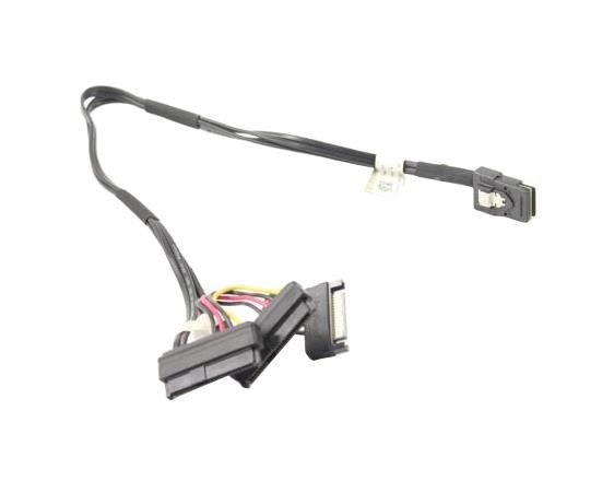 018XYD Dell Mini SAS to Dual SAS and Power Cable