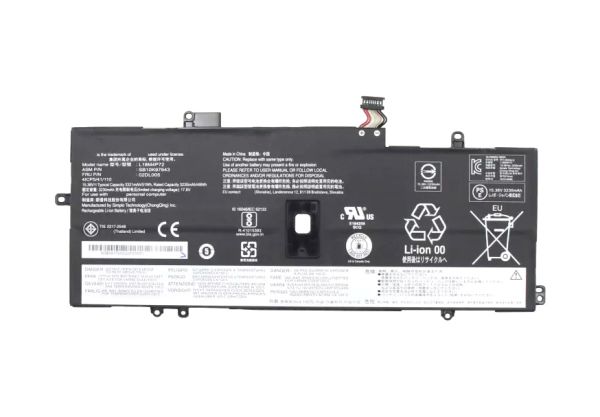 02DL005 Lenovo 3230-mAh 49Wh 15.36V Lithium-Ion (Li-Ion) Battery for ThinkPad X1 Carbon 7th 8th Gen