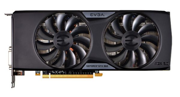 02G-P4-2966-KR EVGA Nvidia GeForce GTX 960 SSC 2GB GDDR5 128-Bit PCI Express 3.0 Video Graphics Card