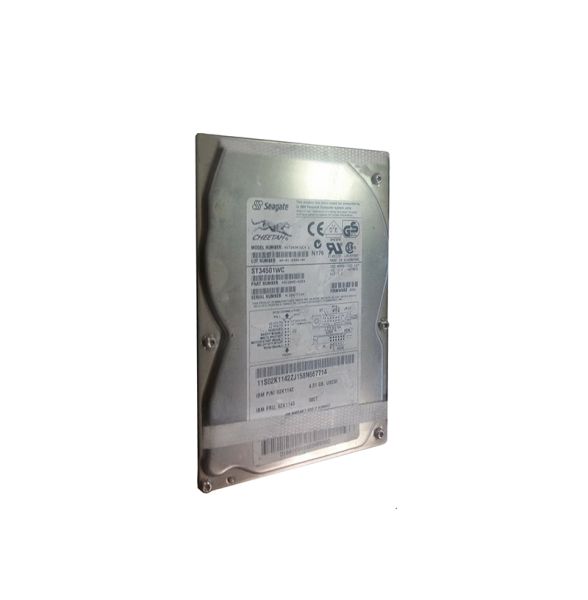 02K1143 IBM 4.5GB 10000RPM Ultra Wide SCSI 80-Pin 512KB Cache 3.5-inch Hard Drive