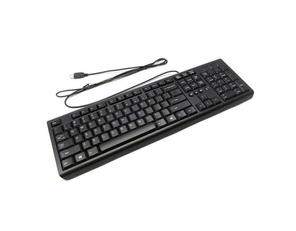 02R400 Dell PS2 Multimedia Black Silver Keyboard