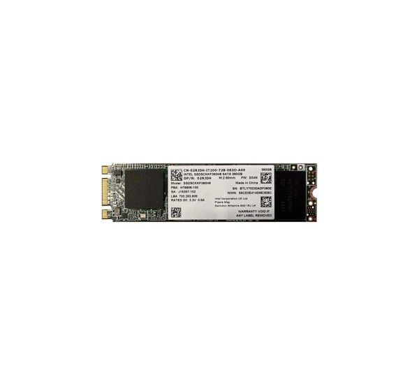 02RJDH Dell 360GB Multi-Level Cell (MLC) SATA 6Gb/s M.2 2280 Solid State Drive