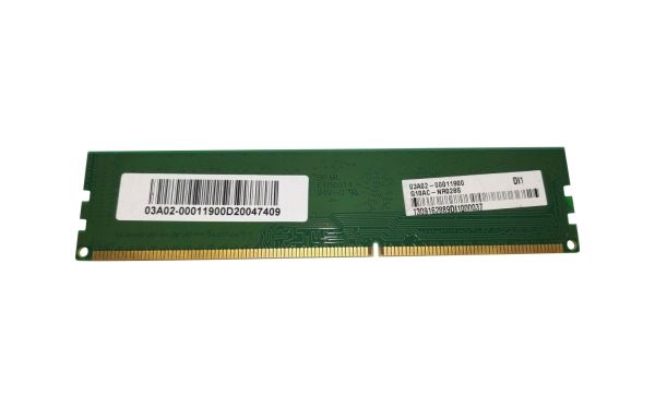 03A02-00011900 Asus 4GB DDR3-1600MHz PC3-12800 Non-ECC Unbuffered CL11 240-Pin UDIMM 1.5V Dual Rank Memory Module