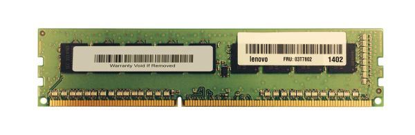 03T7802 Lenovo 4GB DDR3-1600MHz PC3-12800 non-ECC Unbuffered CL11 240-Pin DIMM 1.35V Low Voltage Memory Module