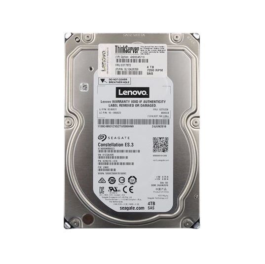 03T7872 Lenovo 4TB 7200RPM SAS 6Gb/s 3.5-inch Hot-swap Enterprise Hard Drive