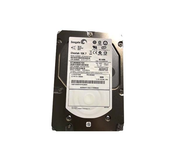 03X3623 IBM Lenovo 600GB 15000RPM SAS 6GB/s 3.5-inch Hard Disk Drive