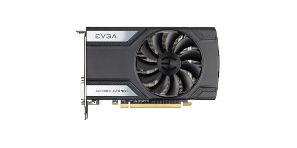 04G-P4-1962-KR EVGA GeForce GTX 960 4GB 128-Bit GDDR5 PCI Express 3.0 4096 x 2160 Graphics Card