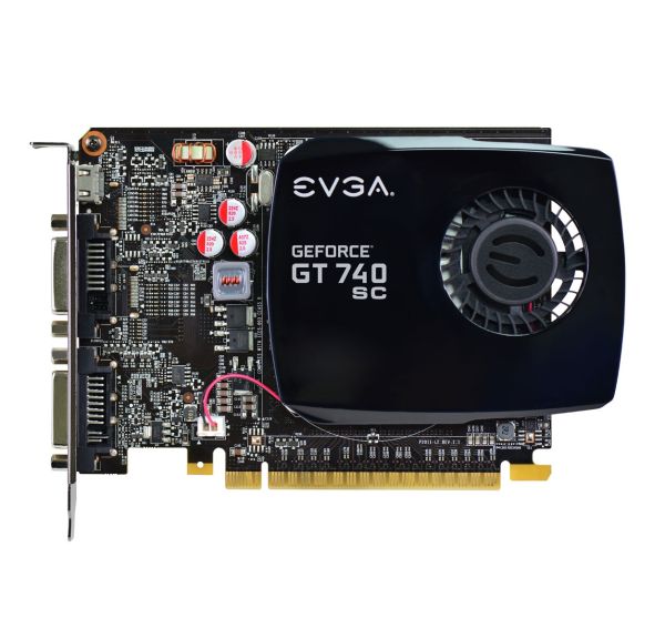 04G-P4-2744-KR EVGA Nvidia GeForce GT 740 Superclocked 4GB GDDR3 128-Bit PCI Express 3.0 Video Graphics Card