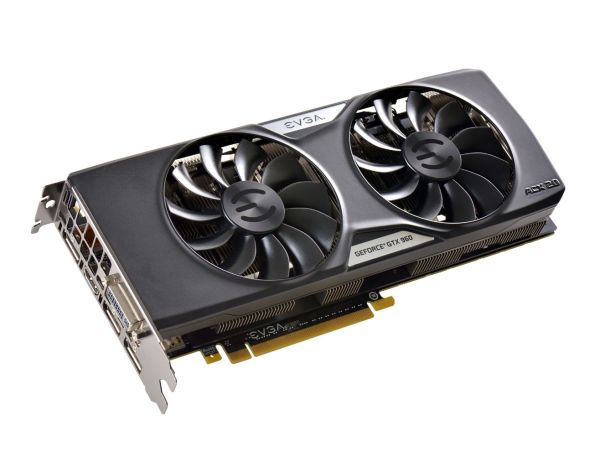 04G-P4-3968-KR EVGA GeForce GTX 960 4GB FTW GAMING ACX 2.0+, Whisper Silent Cooling Graphics Card
