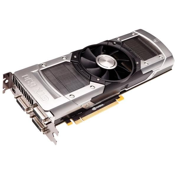 04GP42690KR EVGA GeForce GTX 690 4GB DDR5 512-Bit PCI Express 3.0 x16 3x DVI/ Mini DisplayPort/ HDCP Ready/ SLI Sup-Port Video Graphics Ca