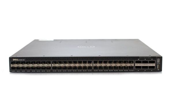 05KDPX Dell PowerSwitch S4000 Series S4048-ON 48 x SFP+ Ports 10GbE + 6 x QSFP+ Ports 40GbE Layer 3 Managed 1U Rack-mountable Ethernet Network Switch