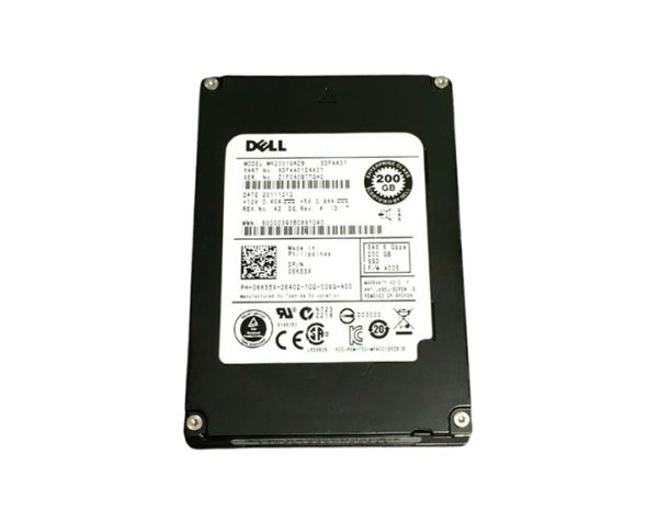 06K55X Dell 200GB SLC SAS 6Gb/s 2.5-inch Solid State Drive