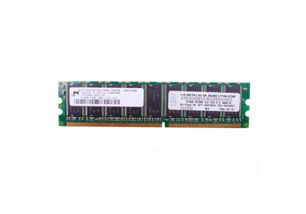 06P4057 IBM 512MB DDR-400MHz PC-3200 ECC Unbuffered CL3 184-Pin UDIMM Memory Module