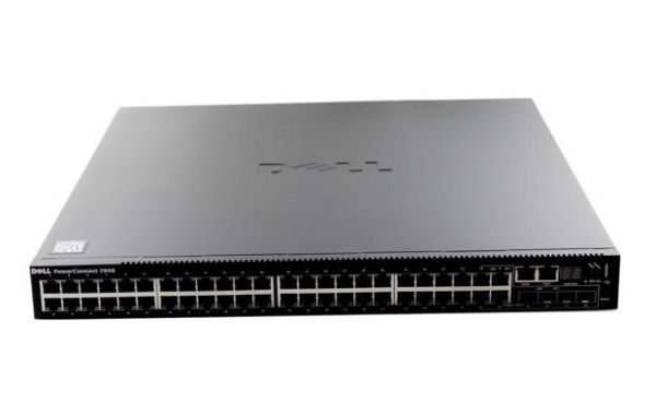 07048P Dell PowerConnect 7000 Series 7048P 48 x Ports PoE 10/100/1000Base-T + 4 x SFP+ Ports Layer 3 Managed 1U Rack-mountable Gigabit Ethernet Network Switch