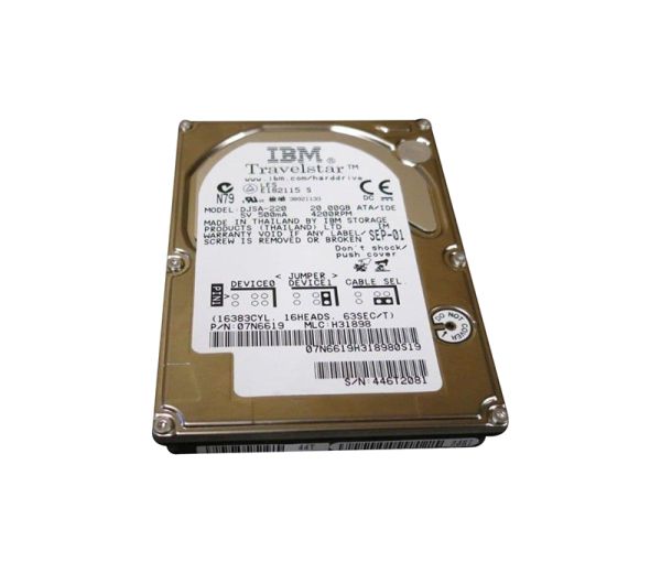 07N6619 IBM 20GB IDE 2.5-inch Hard Drive