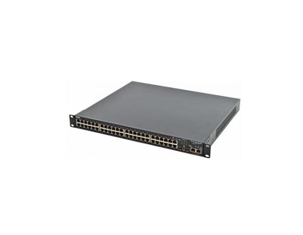 08H430 Dell PowerConnect 3348 48 x Ports 10/100Base-T + 2 x Ports SFP + 2 x Ports 10/100/1000 Fast Ethernet Managed Switch