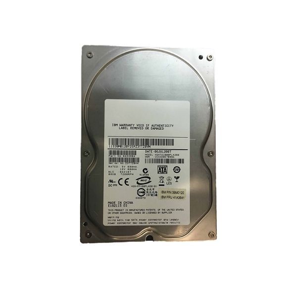 0A33984 IBM Deskstar 80GB 7200RPM SATA 3Gb/s 8MB Cache 3.5-inch Hard Drive