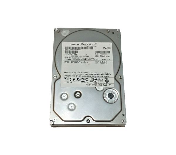 0A35155 Hitachi DESKSTAR 1TB 32MB Cache 7200RPM SATA 3GB/s 7-Pin 3.5-inch Hard Drive