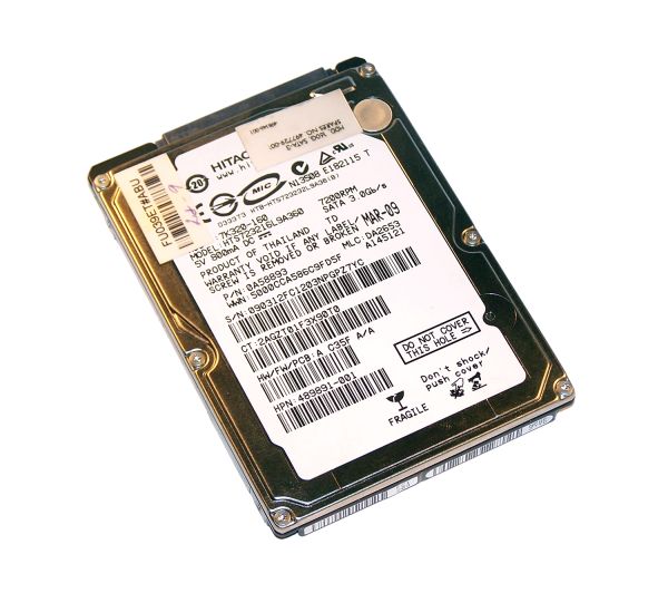 0A58893 Hitachi Travelstar 7K320 160GB 7200RPM SATA 3Gb/s 16MB Cache 2.5-inch Hard Drive