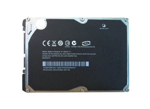 0A72032 Hitachi Travelstar 5K320 320GB 5400RPM SATA 1.5Gb/s 8MB Cache 2.5-inch Hard Drive