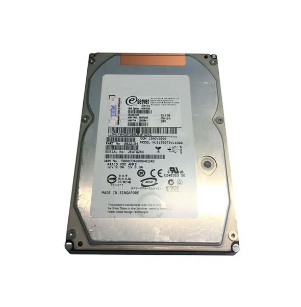0B22154 IBM 73GB 15000RPM SAS 3Gb/s 3.5-inch Hard Drive