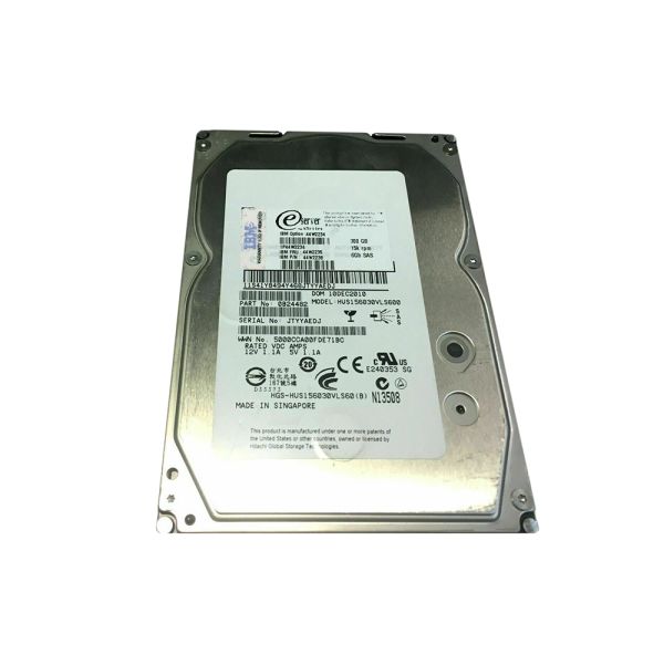 0B24482 IBM Hitachi Ultrastar 15K600 300GB 15000RPM SAS 6Gb/s 64MB Cache 3.5-inch Hard Drive