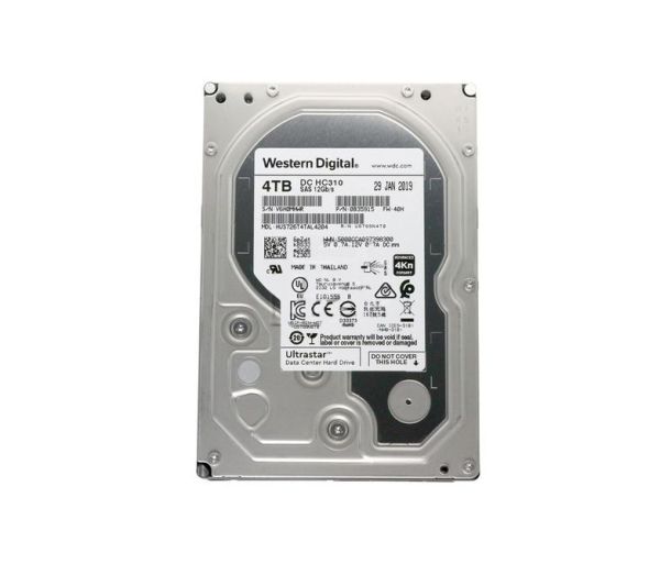 0B35915 HGST Ultrastar 7K6 4TB SAS 12Gb/s 7200RPM 256MB Cache (4Kn) 3.5-Inch Hard Drive