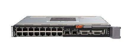 0D470T Dell PowerConnect M6348 48-Ports 10/100/1000Base-T Gigabit Ethernet Rack-Mountable 1U Layer 2 Managed Blade Switch