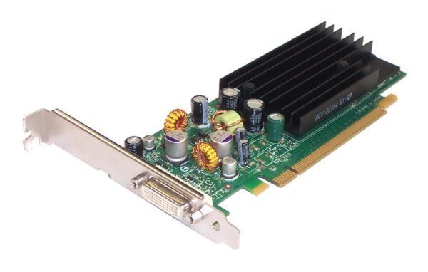 0DH261 Dell nVidia QUADRO NVS 285 128MB DDR2 SDRAM PCI Express X16 Low Profile VIDEO Card without Cable