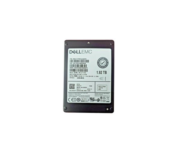 0F0VFY Dell 1.92TB SAS 12Gb/s TLC 2.5-inch Solid State Drive for PowerEdge C6420 / R640