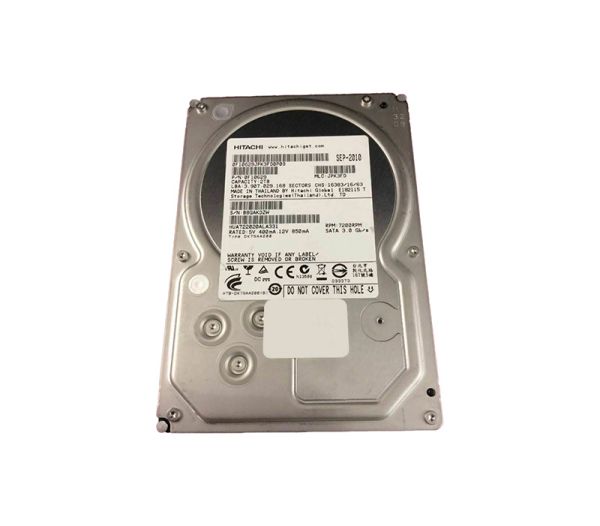 0F10629 Hitachi Ultrastar A7K2000 2TB 7200RPM 32MB Cache SATA 3GB/s 3.5-inch Enterprise Hard Drive