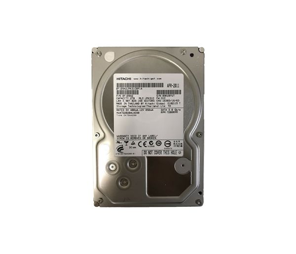 0F10942 Hitachi Ultrastar A7K2000 2TB 7200RPM 32MB Cache SATA 3GB/s 7-Pin 3.5-inch Enterprise Hard Drive