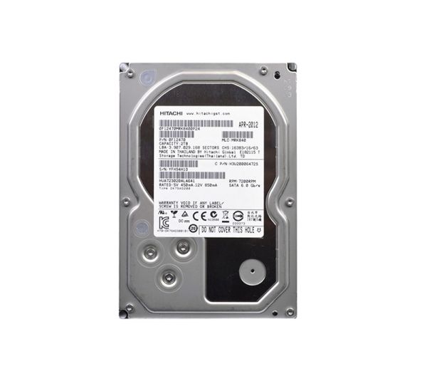 0F12470 Hitachi Ultrastar 2TB 7200RPM SATA 6Gb/s 64MB Cache 3.5-inch Hard Drive