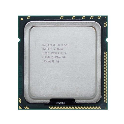 0F691K Dell 2.80GHz 6.4GT/s QPI 8MB L3 Cache Socket LGA1366 Intel Xeon X5560 Quad-Core Processor