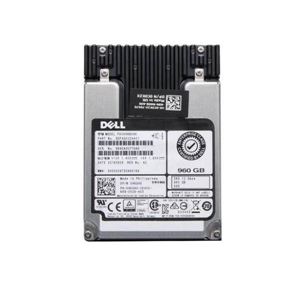 0FVFDK Dell 960GB SAS 12Gb/s 512n MLC 2.5-inch Hot-Pluggable Solid State Drive