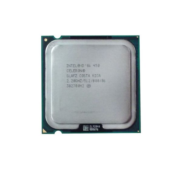 0G614J Dell 2.20GHz 800MHz FSB 512KB L2 Cache Socket LGA775 Intel Celeron 450 Single-core (1 Core) Processor